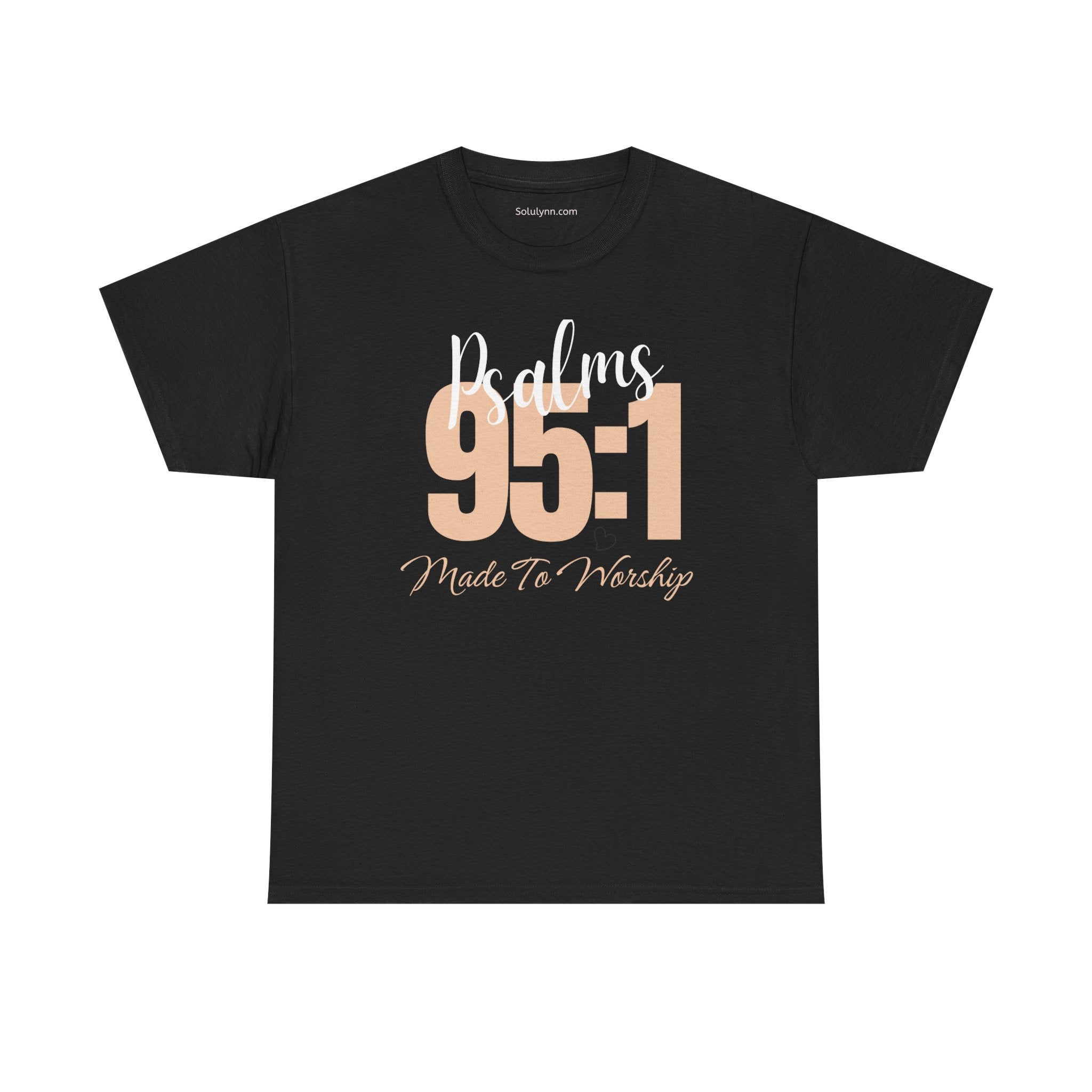 Unisex Heavy Cotton Tee with 95:1 Design - Casual Wear, Gift for Him/Her, Essential for Relaxing, Perfect for Events, Everyday Comfort