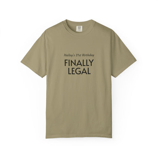 Finally Legal 21st Birthday T-Shirt