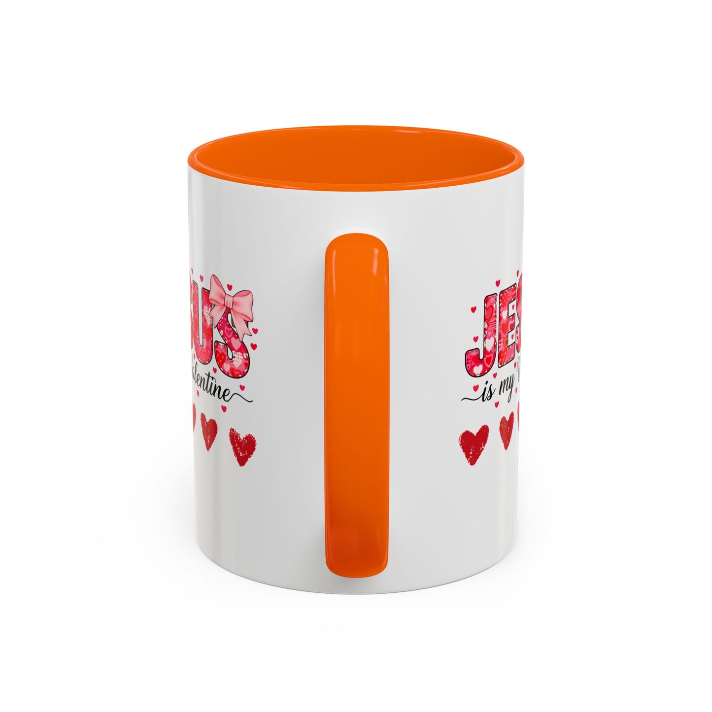 Jesus Is My Valentine Coffee Mug — Christian Valentine Gift Accent Mug (11/15 oz)