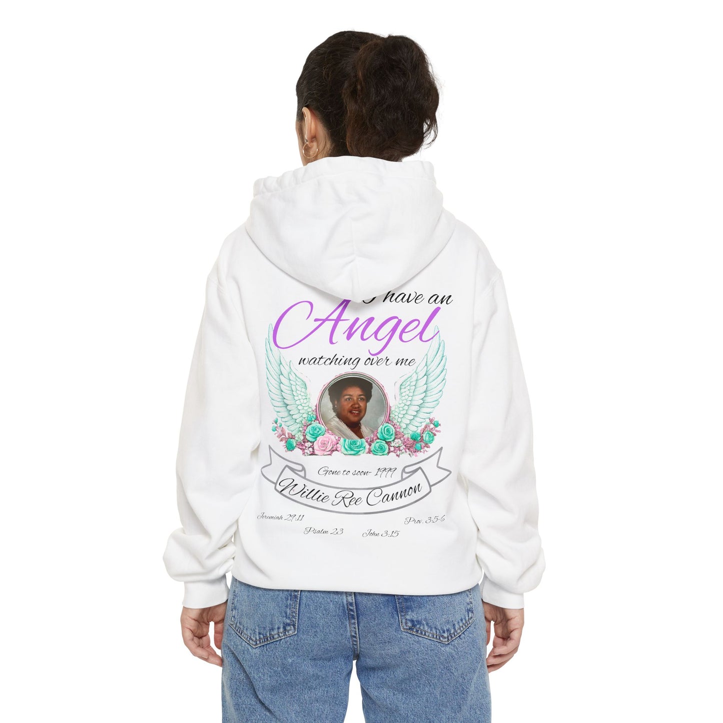 Memorial Angel Comfort Hoodie – "I have an Angel  I call her Momma" Cozy Pullover