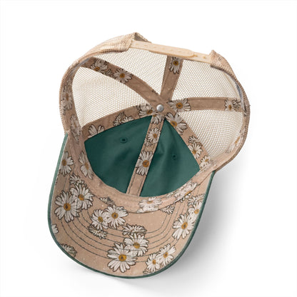 MAMA - Personalized MAMA's Cap Message - Women's Washed Mesh-Back Cap