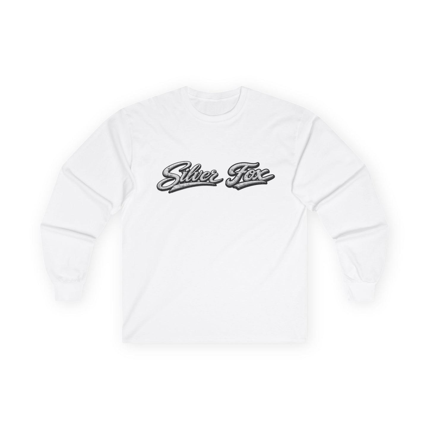 Silver Fox Long Sleeve Tee — Godly Man Blessed & Loved by God