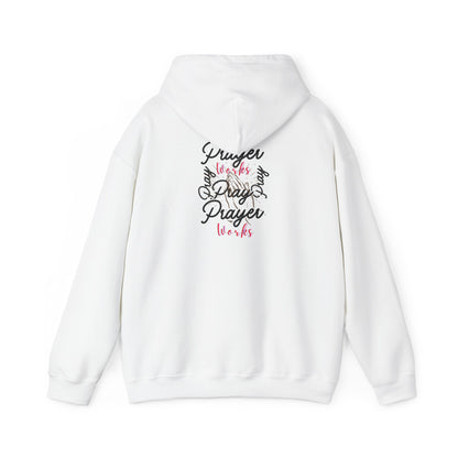 Christian Prayer Works Hoodie — "Pray and Pray" Inspirational Faith Sweatshirt
