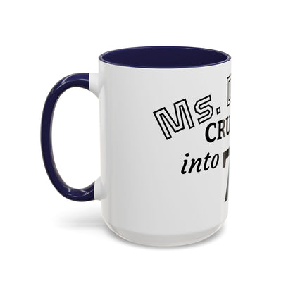 Cruisin' My Way Into 70 Accent Coffee Mug — Funny 70th Birthday Gift