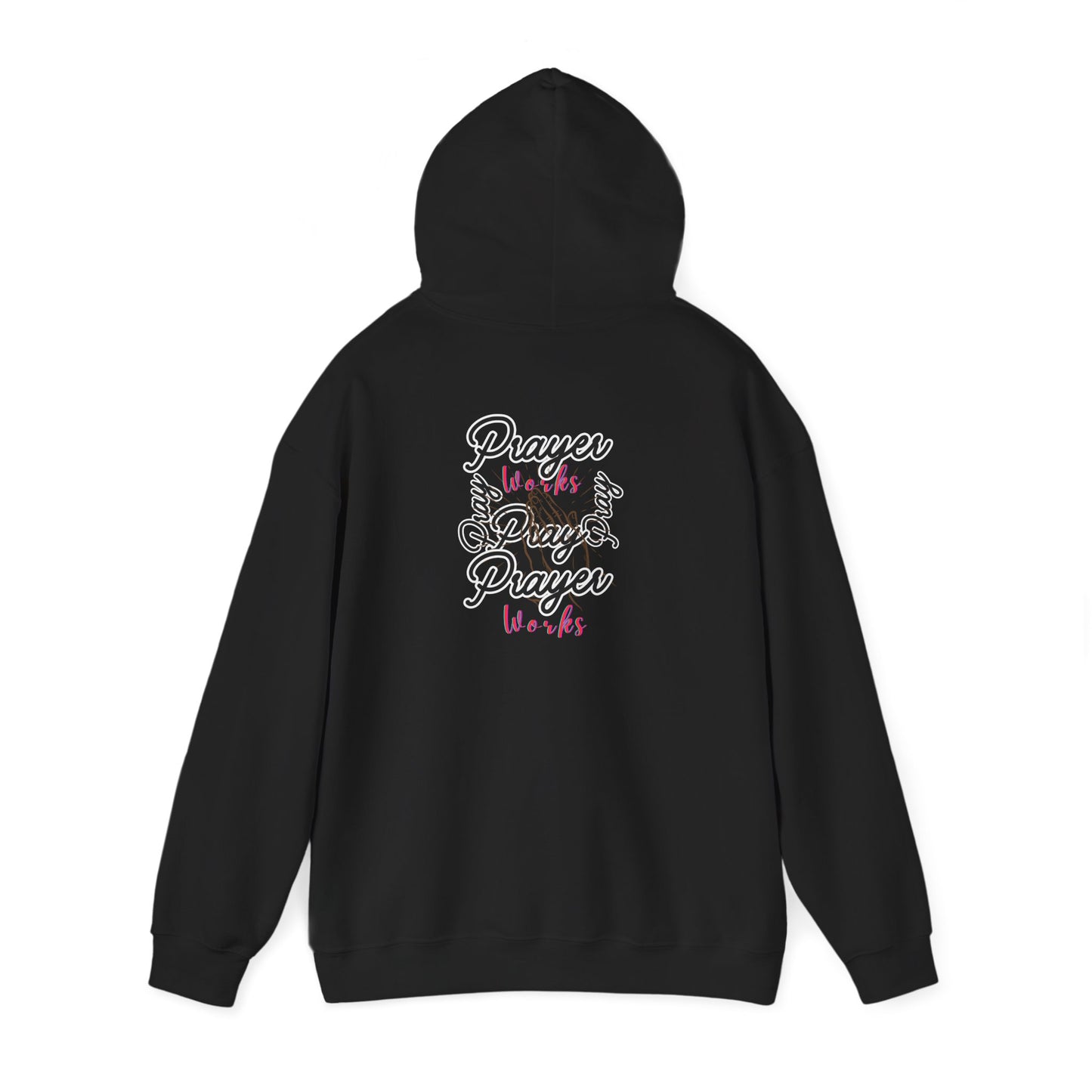 Christian Prayer Works Hoodie — "Pray and Pray" Inspirational Faith Sweatshirt
