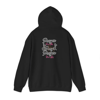Christian Prayer Works Hoodie — "Pray and Pray" Inspirational Faith Sweatshirt