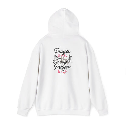 Christian Prayer Works Hoodie — "Pray and Pray" Inspirational Faith Sweatshirt