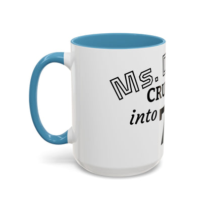 Cruisin' My Way Into 70 Accent Coffee Mug — Funny 70th Birthday Gift