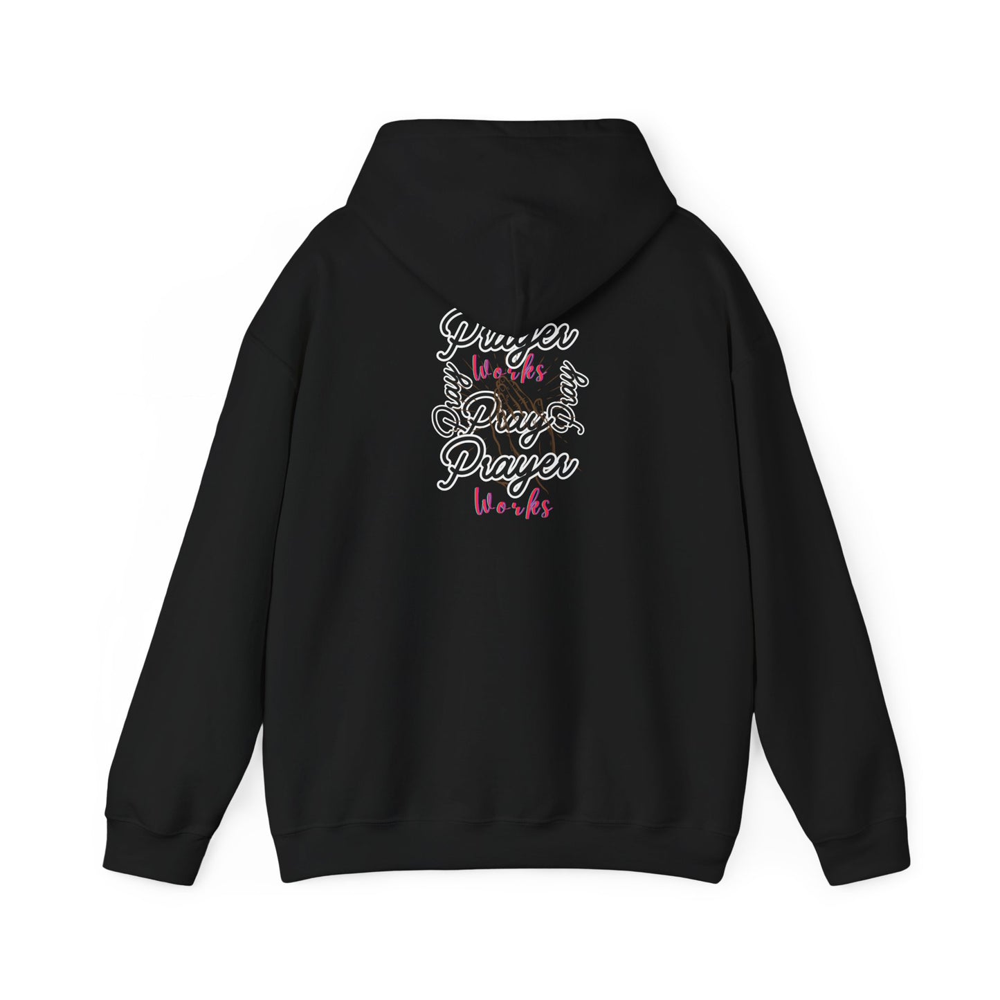 Christian Prayer Works Hoodie — "Pray and Pray" Inspirational Faith Sweatshirt