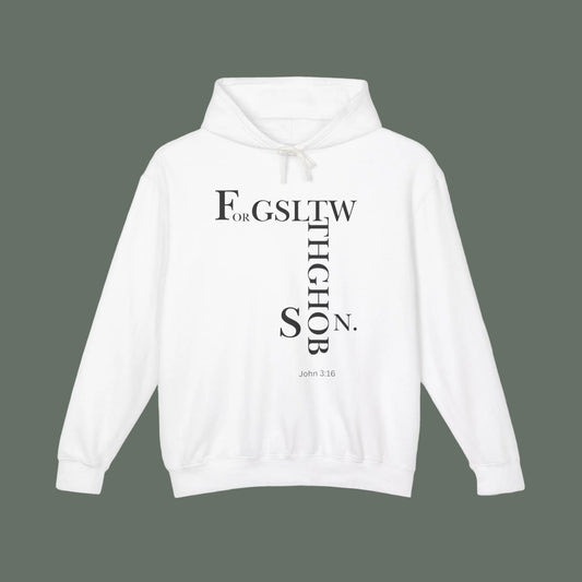 Jesus Paid It All Hoodie — Christian Faith Graphic Pullover