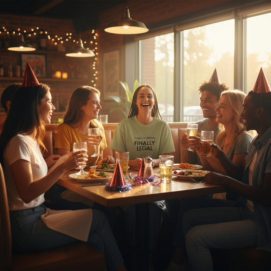 Finally Legal 21st Birthday T-Shirt