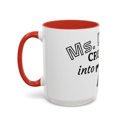 Cruisin' My Way Into 70 Accent Coffee Mug — Funny 70th Birthday Gift