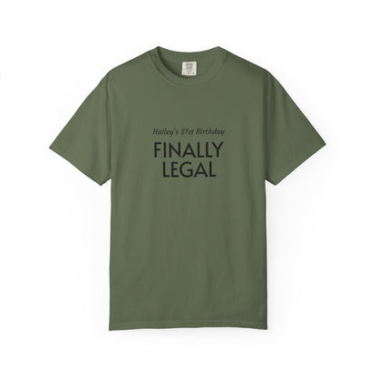 Finally Legal 21st Birthday T-Shirt