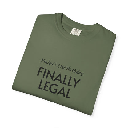 Finally Legal 21st Birthday T-Shirt