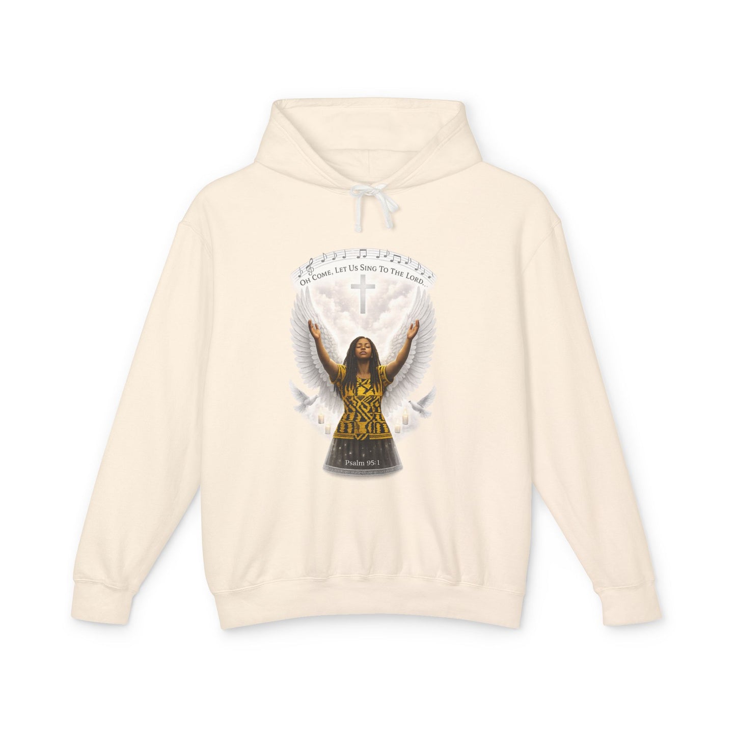 Christian Faithful Praise Hoodie — "Stand in Wonder" Inspirational Sweatshirt - special design