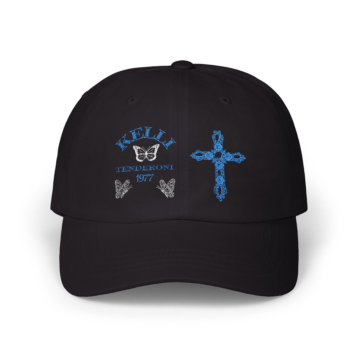 Customized and specially designed  Birthday Cross Dad Cap — 'Birthday Hat for Kelli'