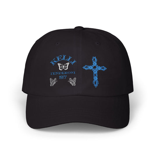 Customized and specially designed  Birthday Cross Dad Cap — 'Birthday Hat for Kelli'