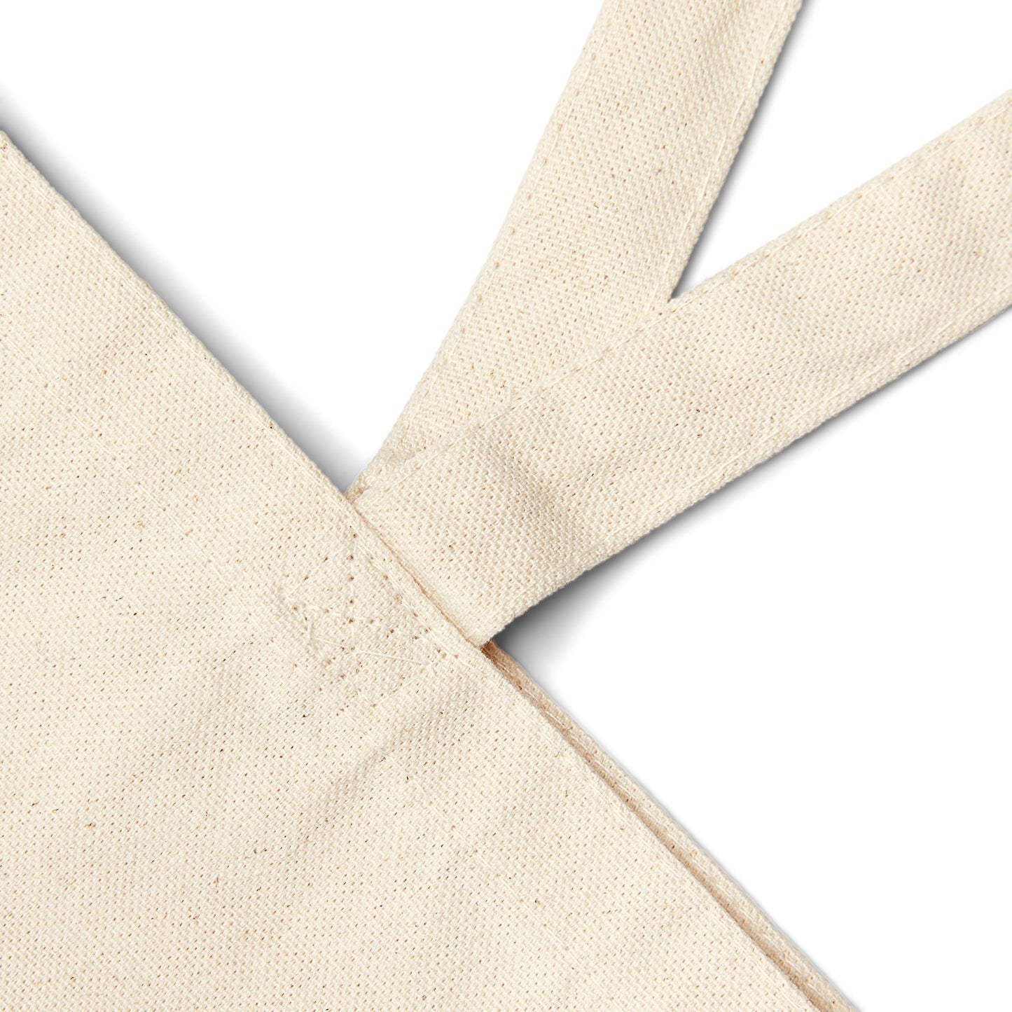 Religious Cotton Tote Bag — "Johnnie" Prayerful Angel Design