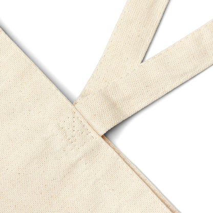 Religious Cotton Tote Bag — "Johnnie" Prayerful Angel Design