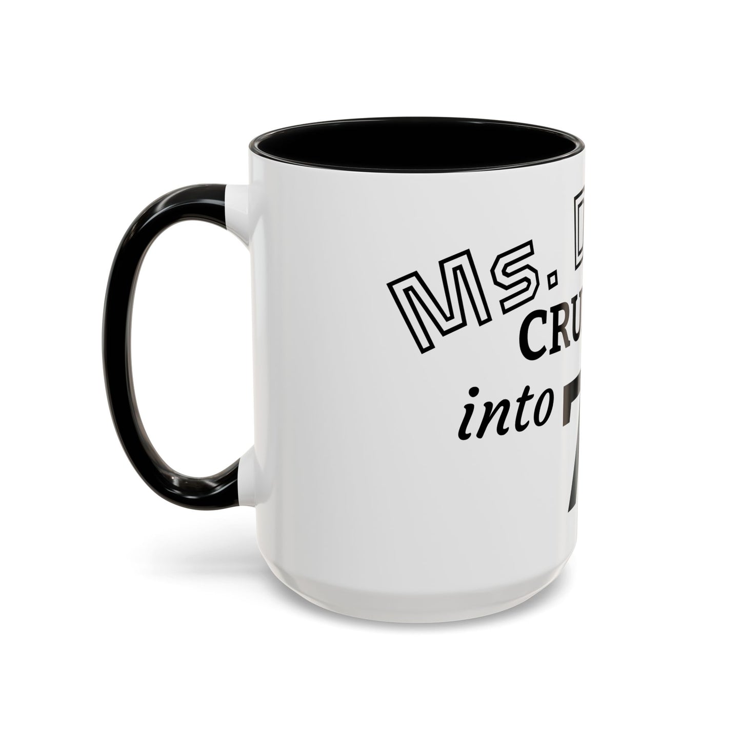 Cruisin' My Way Into 70 Accent Coffee Mug — Funny 70th Birthday Gift
