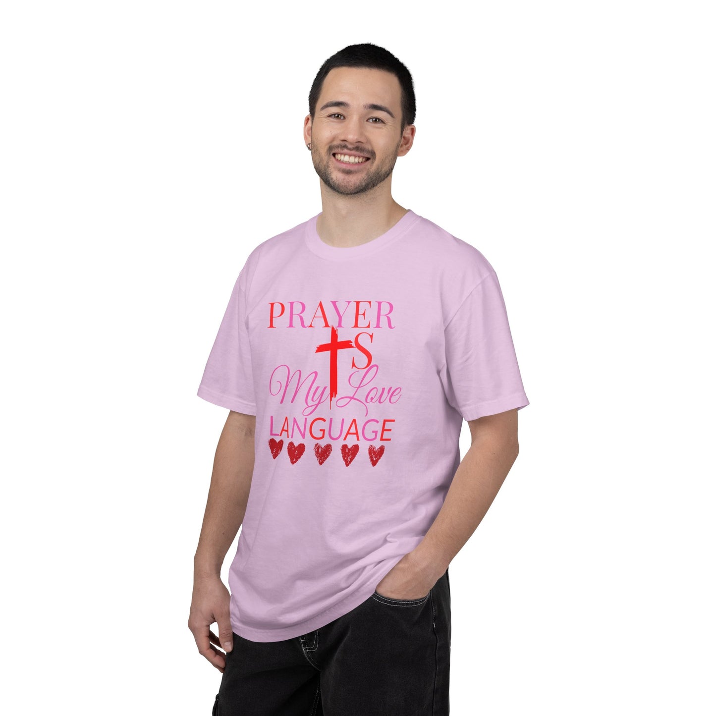 Christian Faith T-Shirt — "Prayer Is My Love Language"