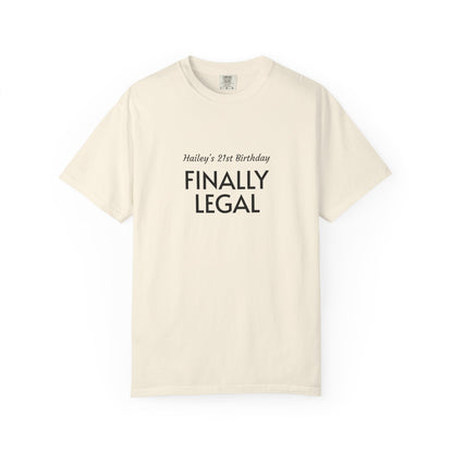 Finally Legal 21st Birthday T-Shirt