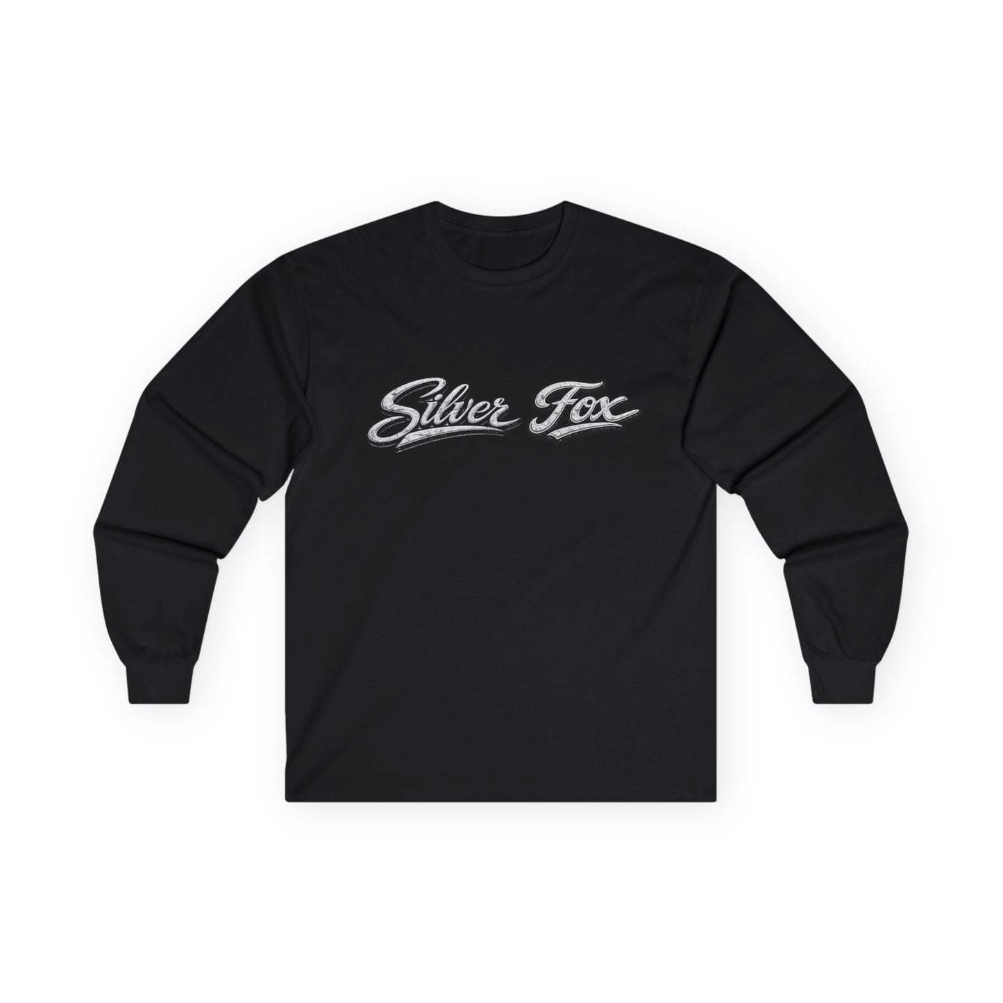 Silver Fox Long Sleeve Tee — Godly Man Blessed & Loved by God