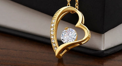 To My Daughter - Forever Love Necklace
